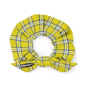 Clueless Yellow Plaid Scrunchie
