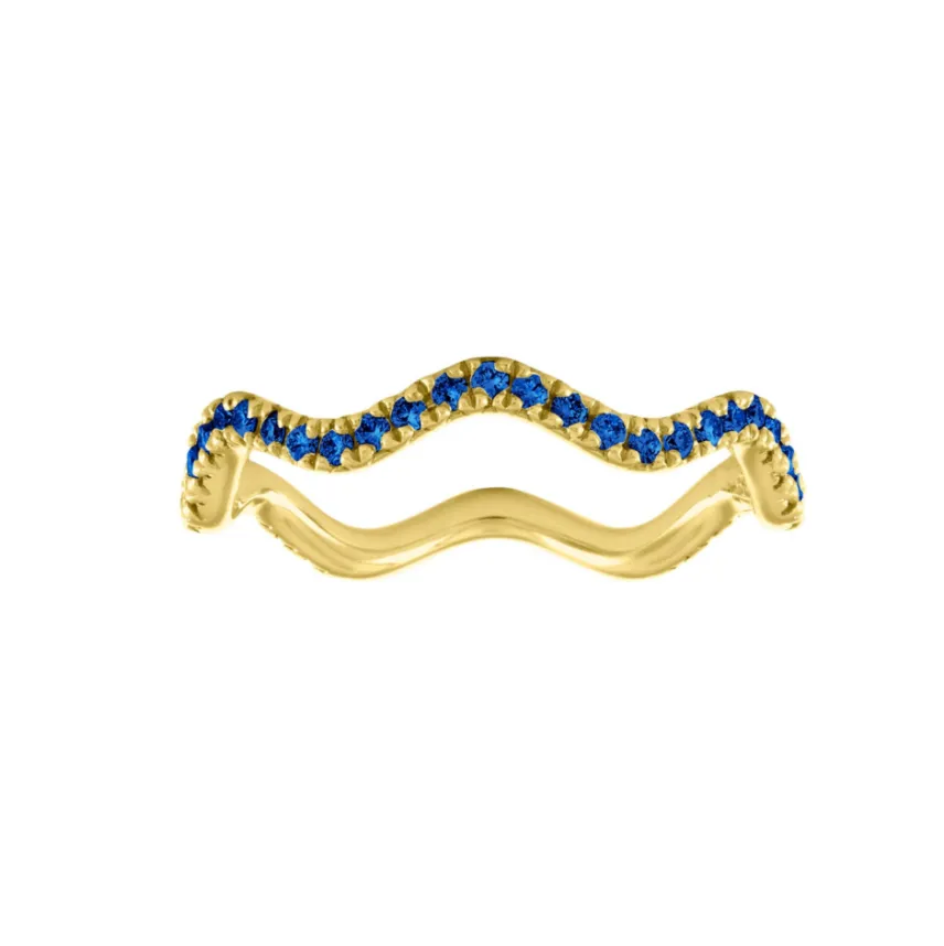 Color Wavy Bands