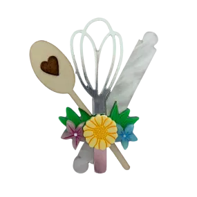 Cooking brooch