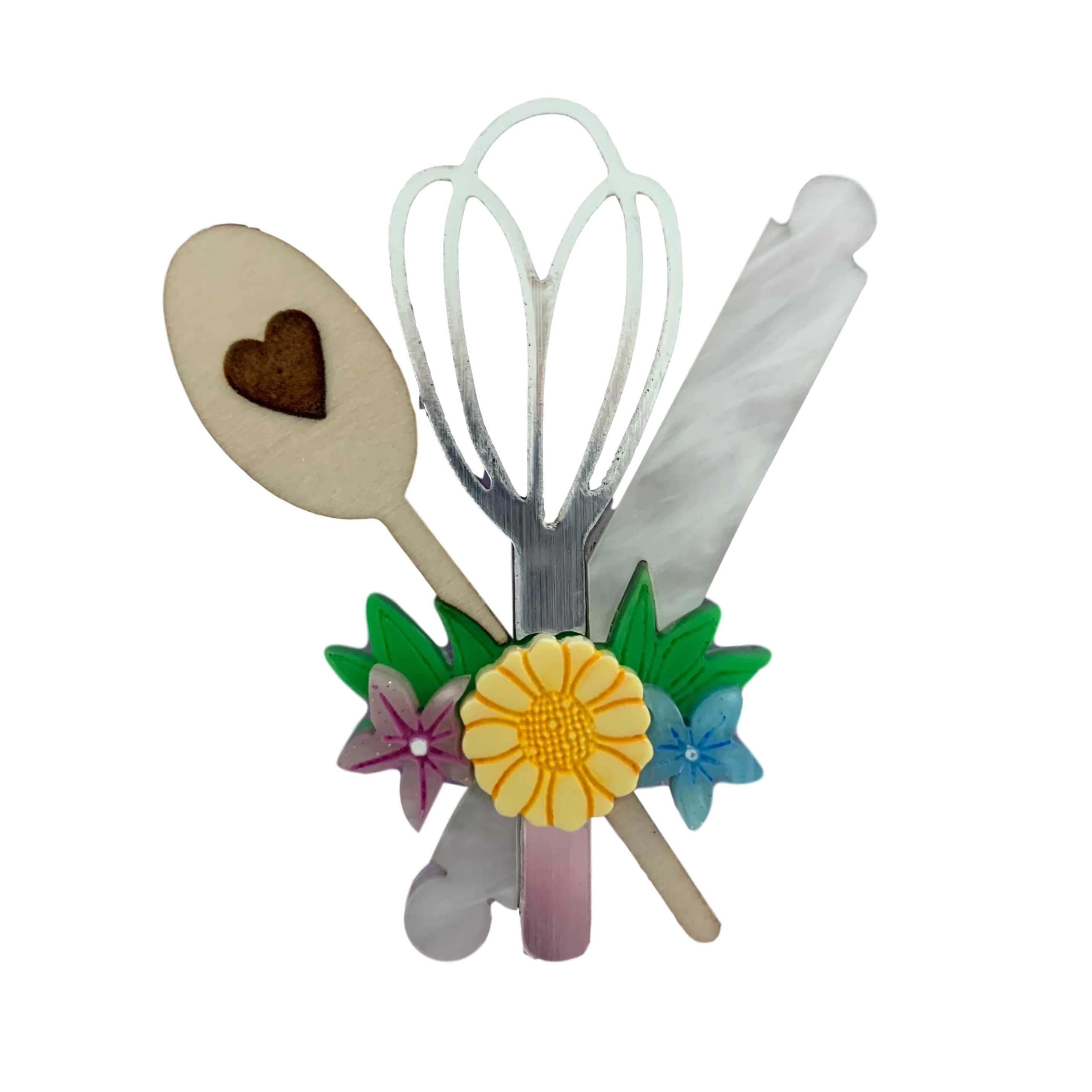 Cooking brooch