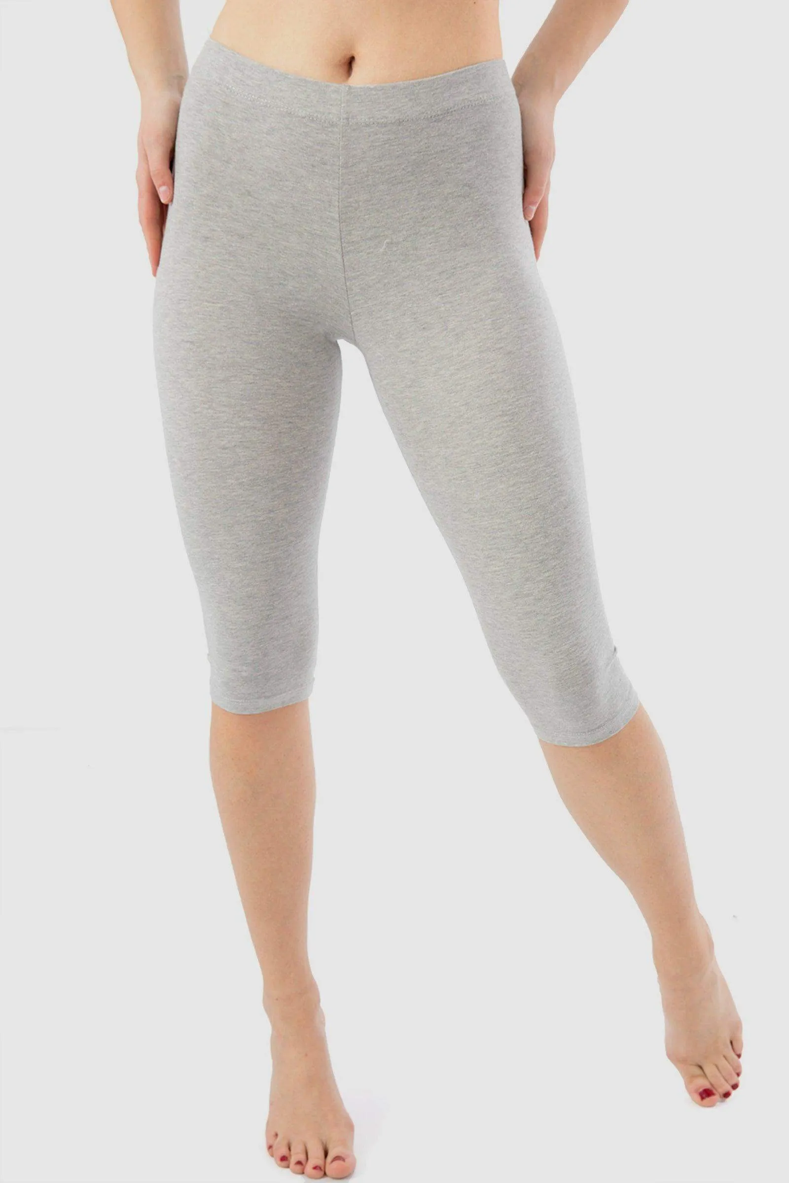 Cotton Pantacourt Legging