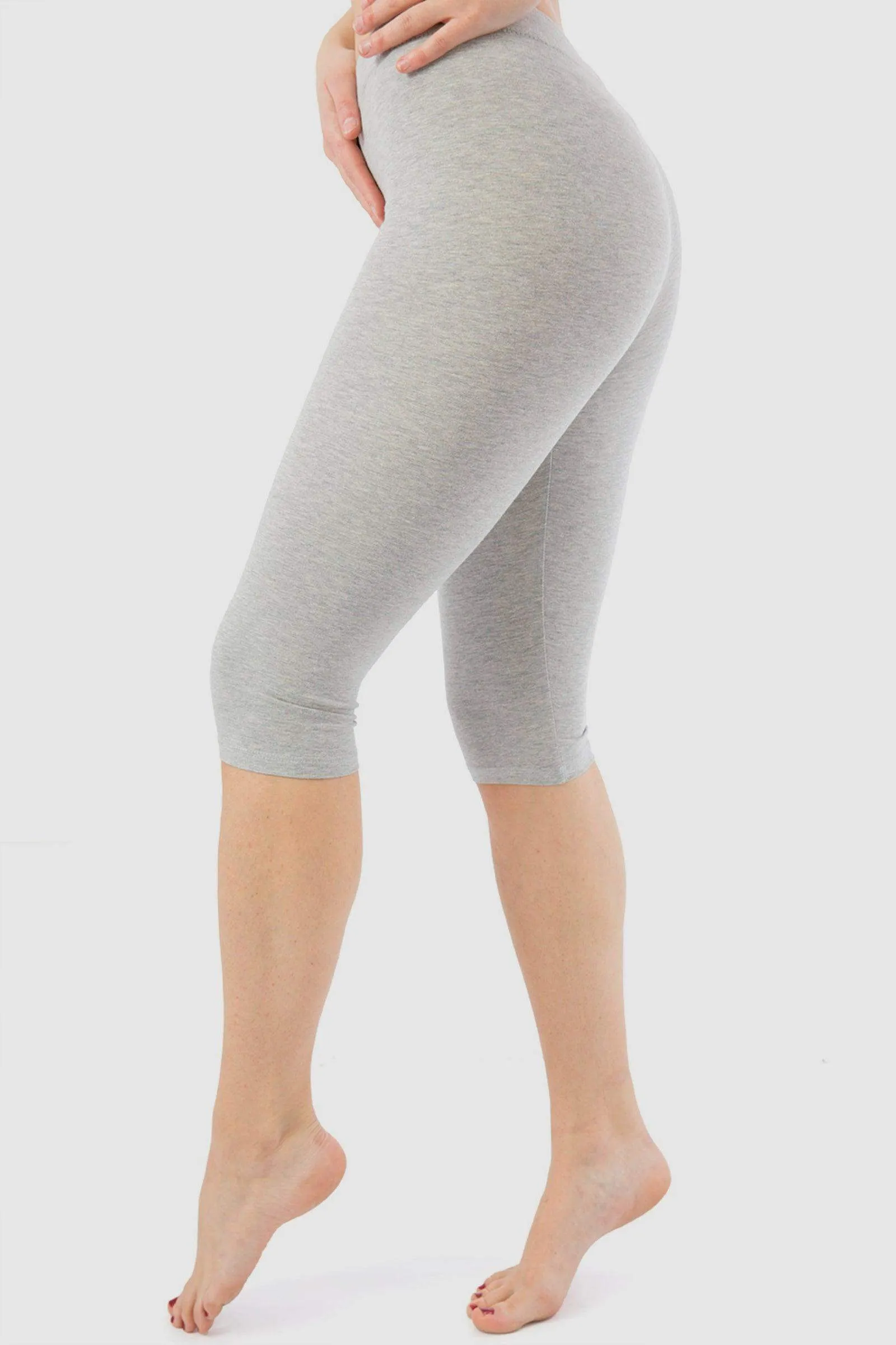 Cotton Pantacourt Legging