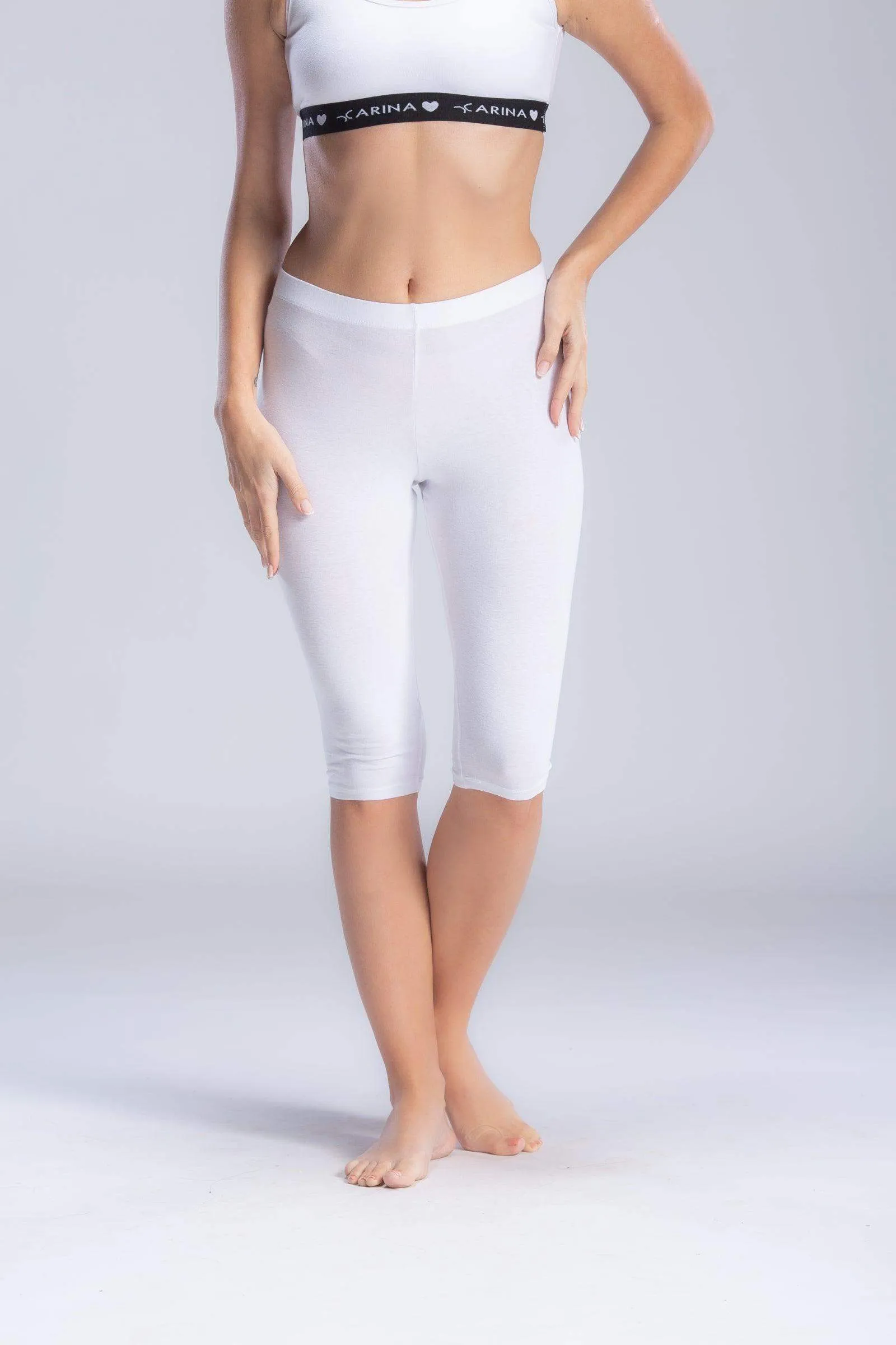 Cotton Pantacourt Legging
