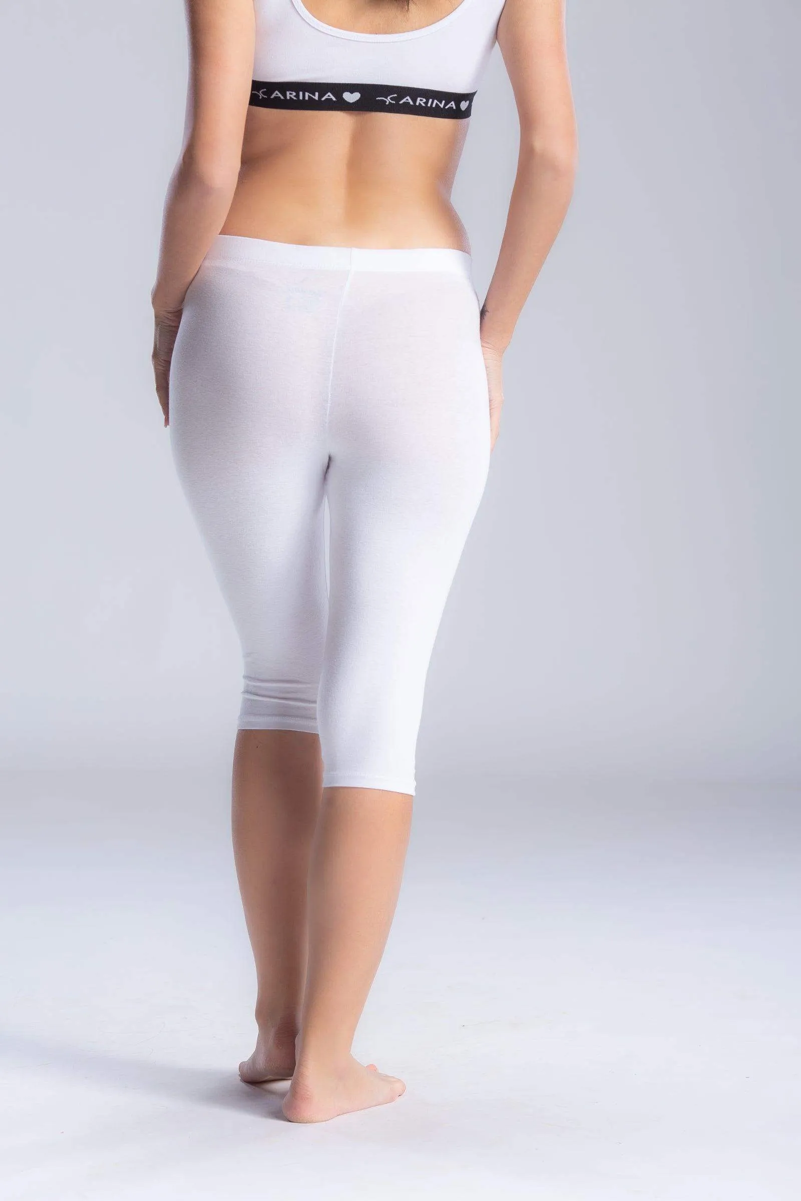 Cotton Pantacourt Legging