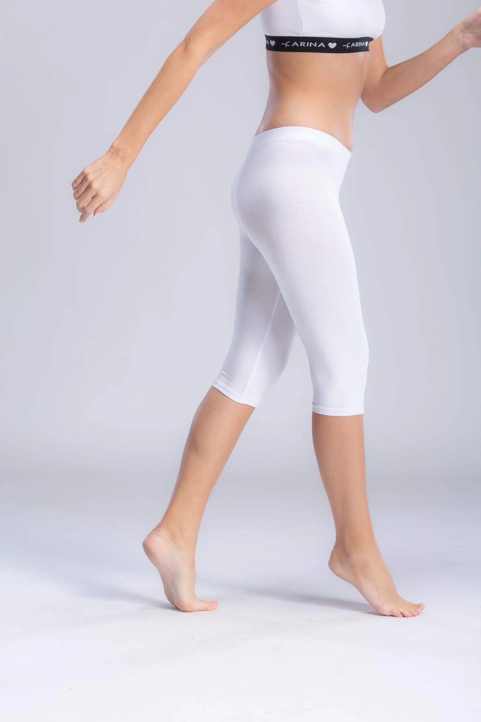 Cotton Pantacourt Legging