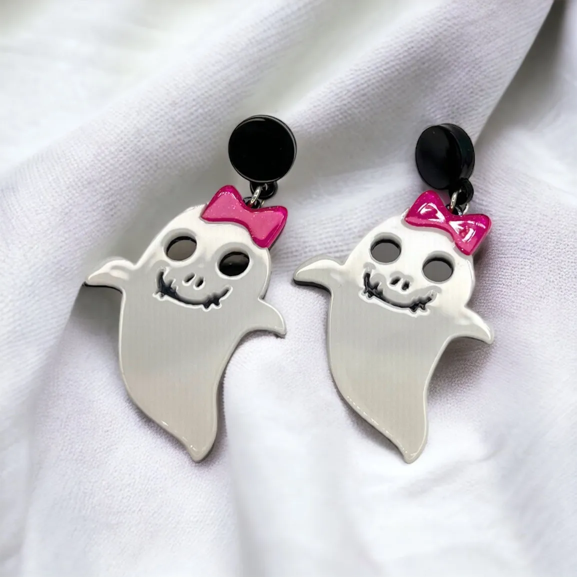 Cute Ghost Earrings - Halloween Earrings, Cute Ghost, Not So Scary, Halloween Earrings, Halloween Costume, Halloween Queen