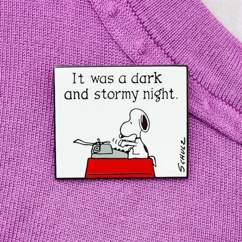 Dark and Stormy Night Enamel Pin