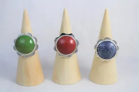 Enamel Spinner Ring