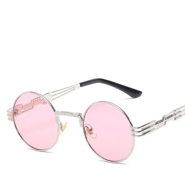 EPOCA RETRO PINK WITH SILVER FRAME SHADES