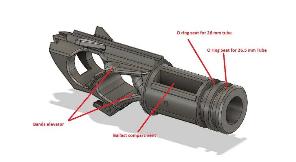 Ermes Avatar Speargun Muzzle