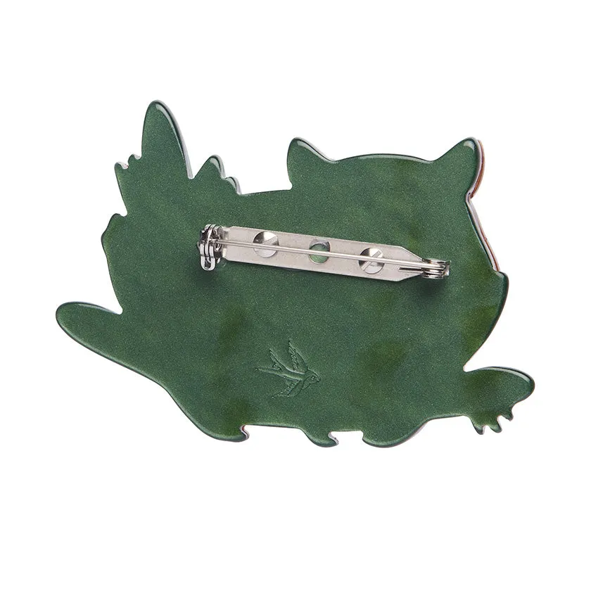 Erstwilder Australiana - Nibbles the Wombat Brooch