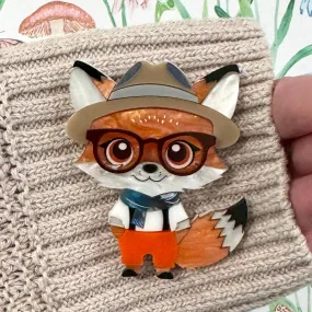 Felix the fox 🦊 - Brooch