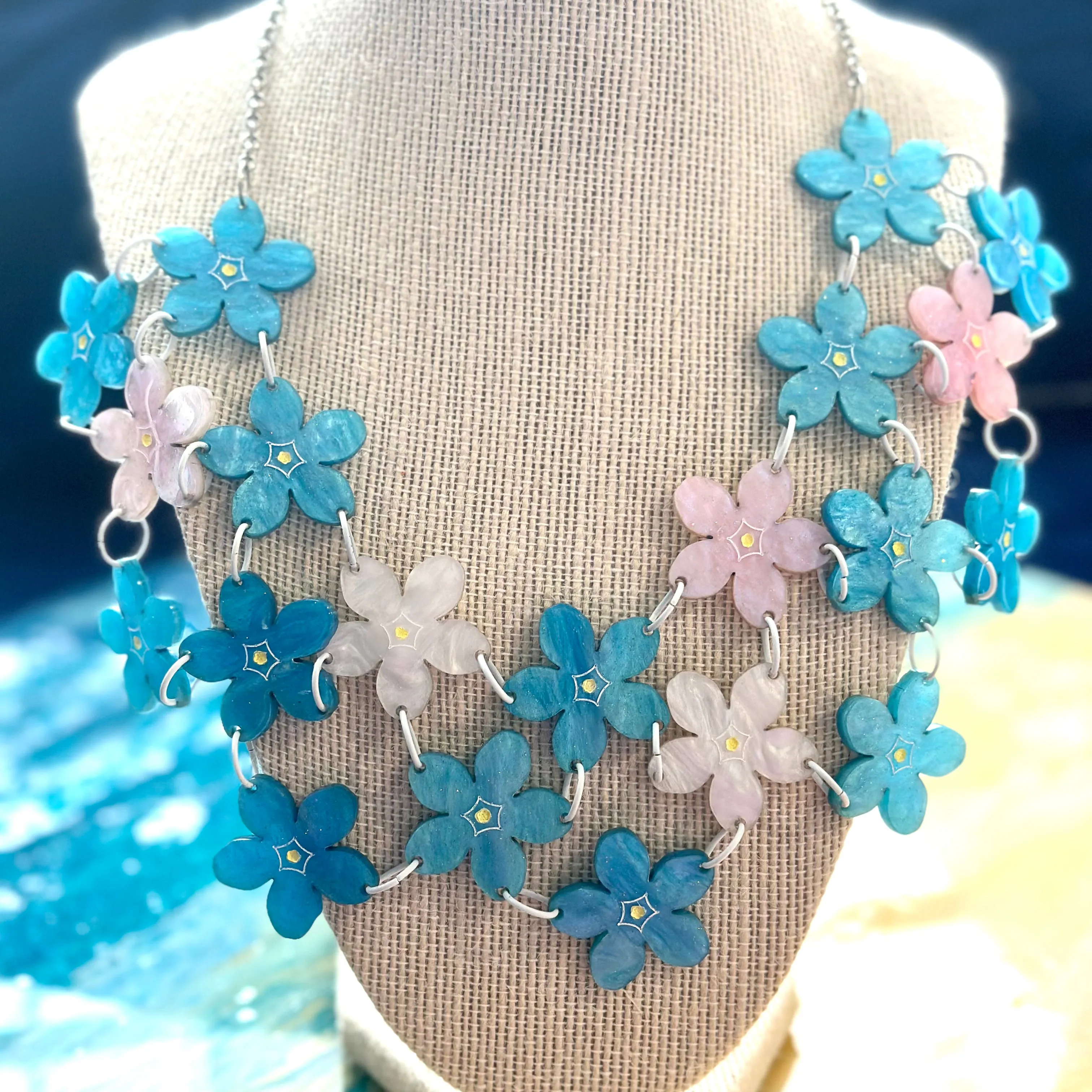 Forget-Me-Not- necklace