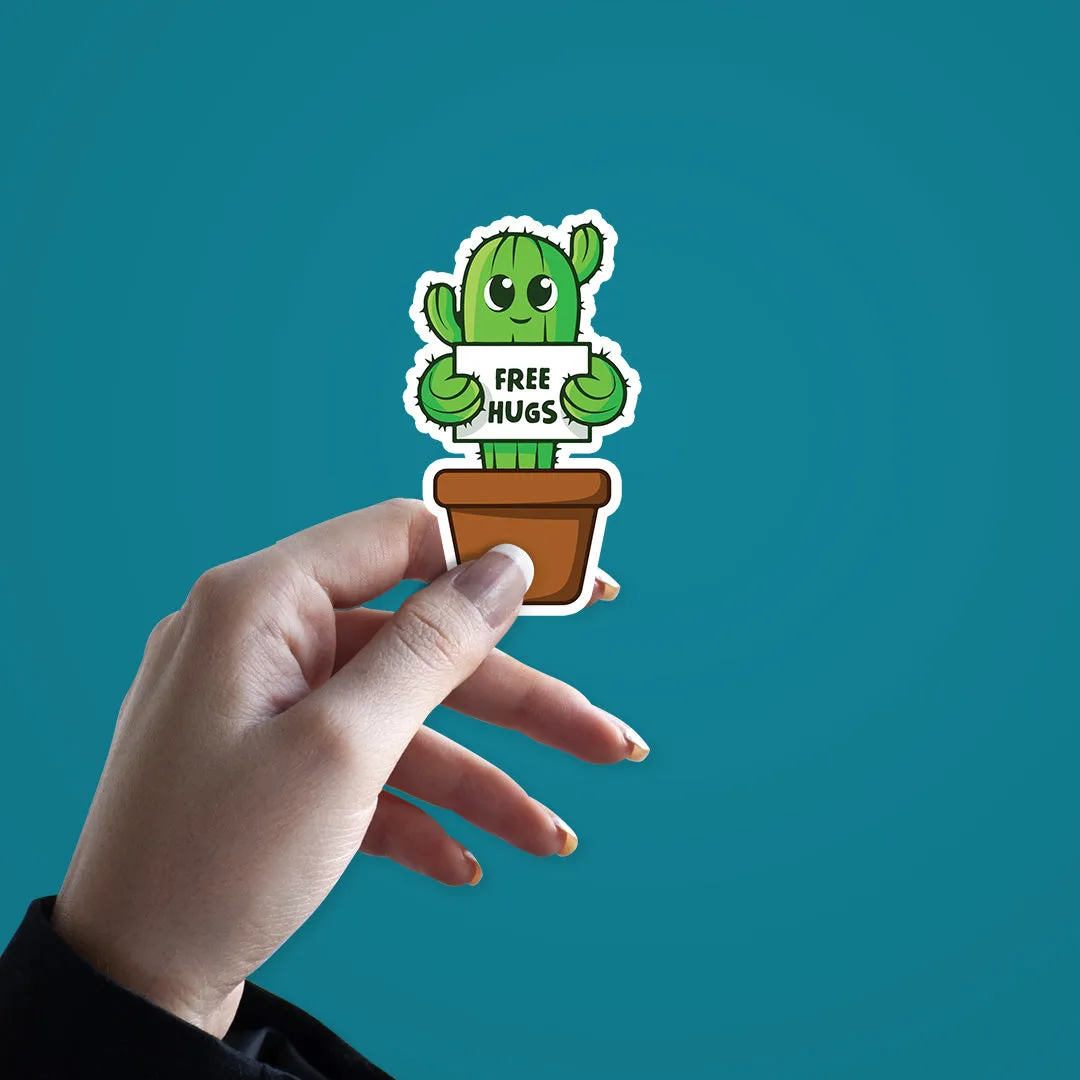 Free Hugs Sticker
