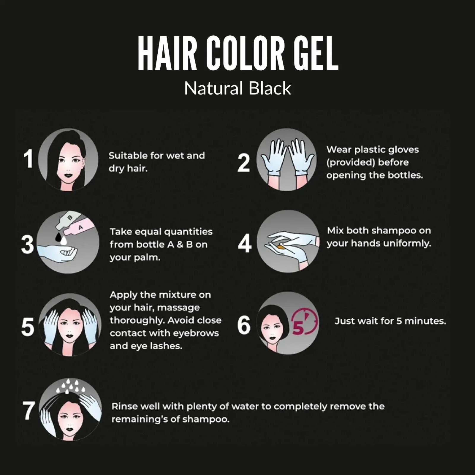 Fruit Vinegar Gel Based Hair Color (Buy 1 Get 1 FREE)