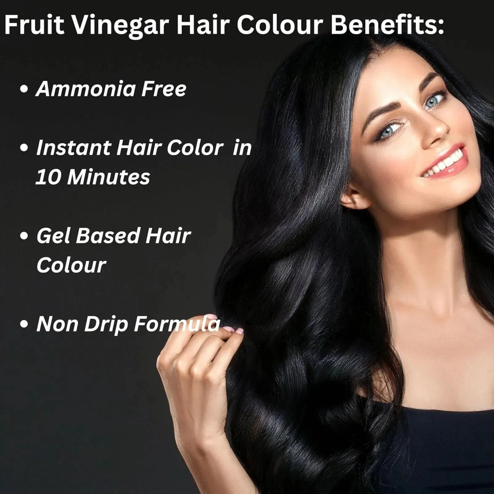 Fruit Vinegar Gel Based Hair Color (Buy 1 Get 1 FREE)