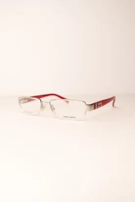 Giorgio Armani Red Bayonetta Glasses