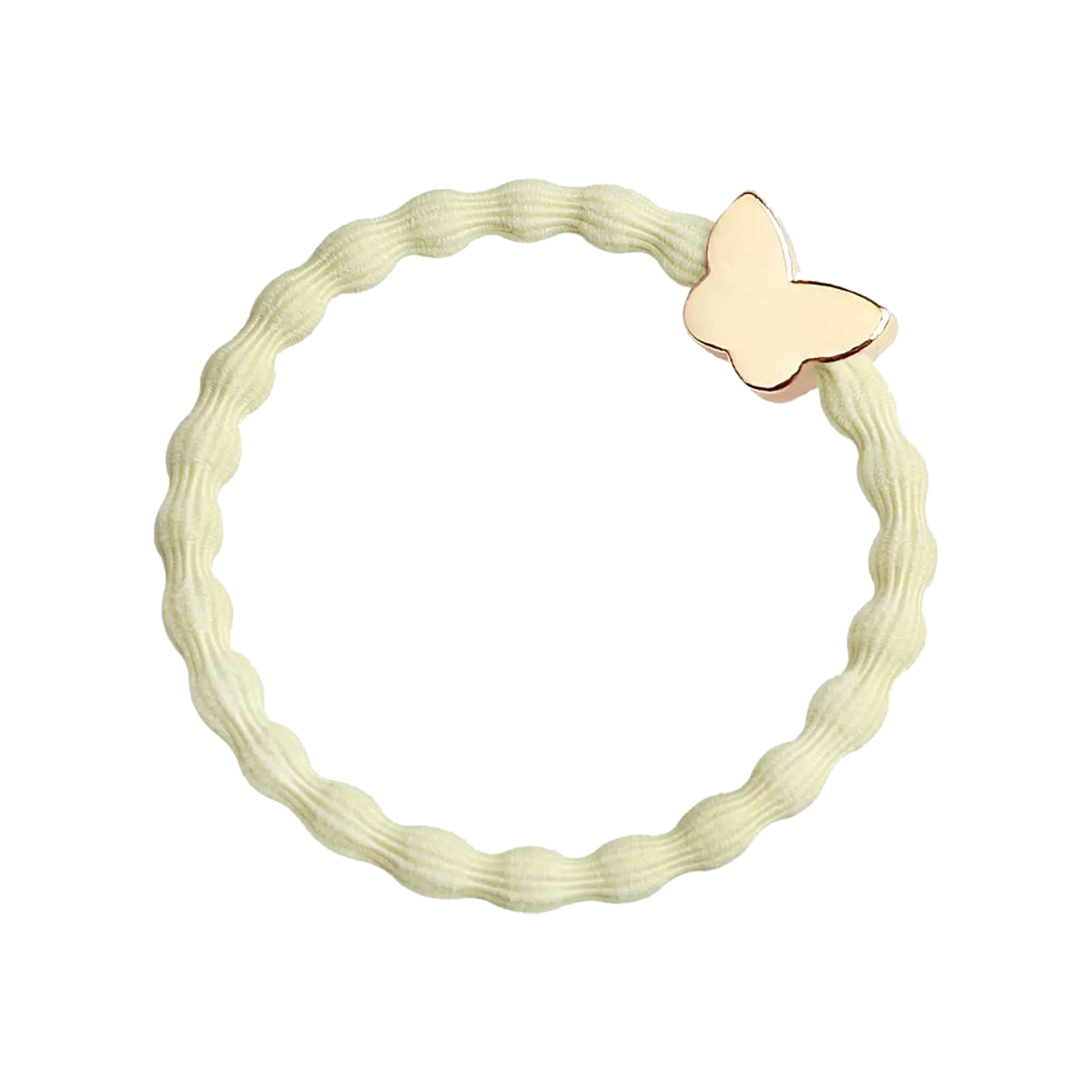 Gold Butterfly Hair Tie
