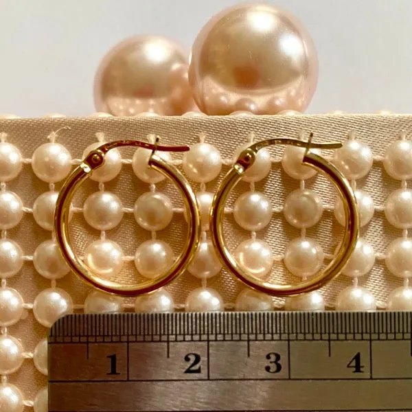 Gold Hoops by Joy Everley
