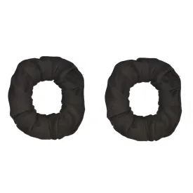 Hair Scrunchies Black 2pk