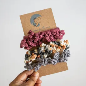 Handmade Crochet Scrunchies - 3.0