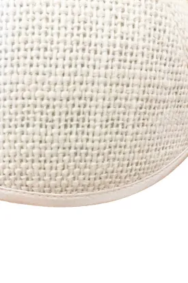 iKippah Size 5 - Cream Burlap