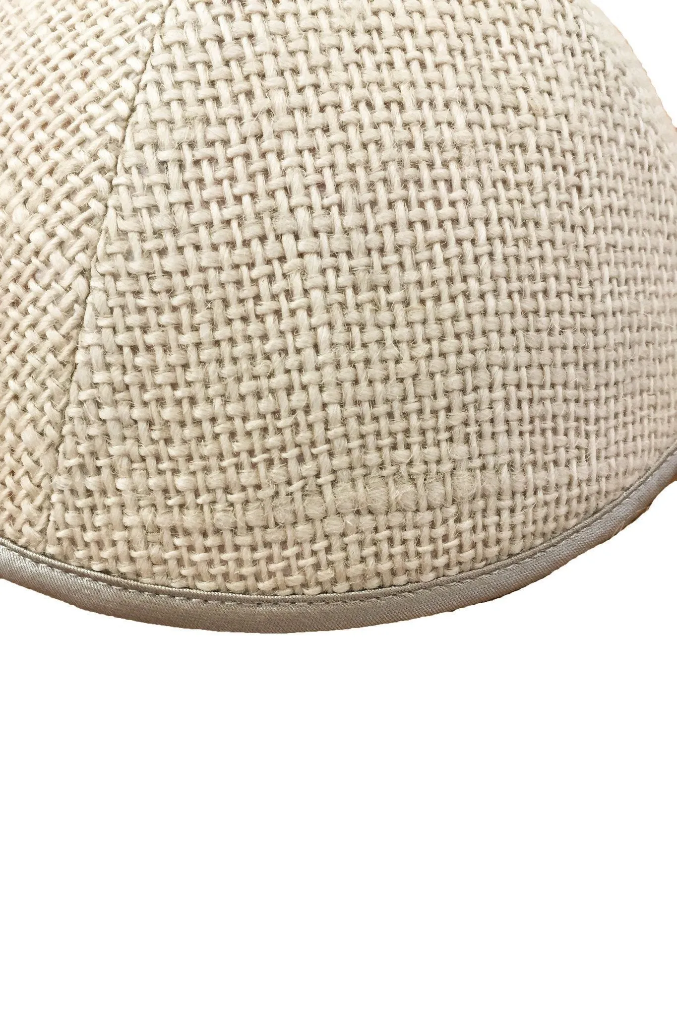 iKippah Size 5 - Tan Burlap