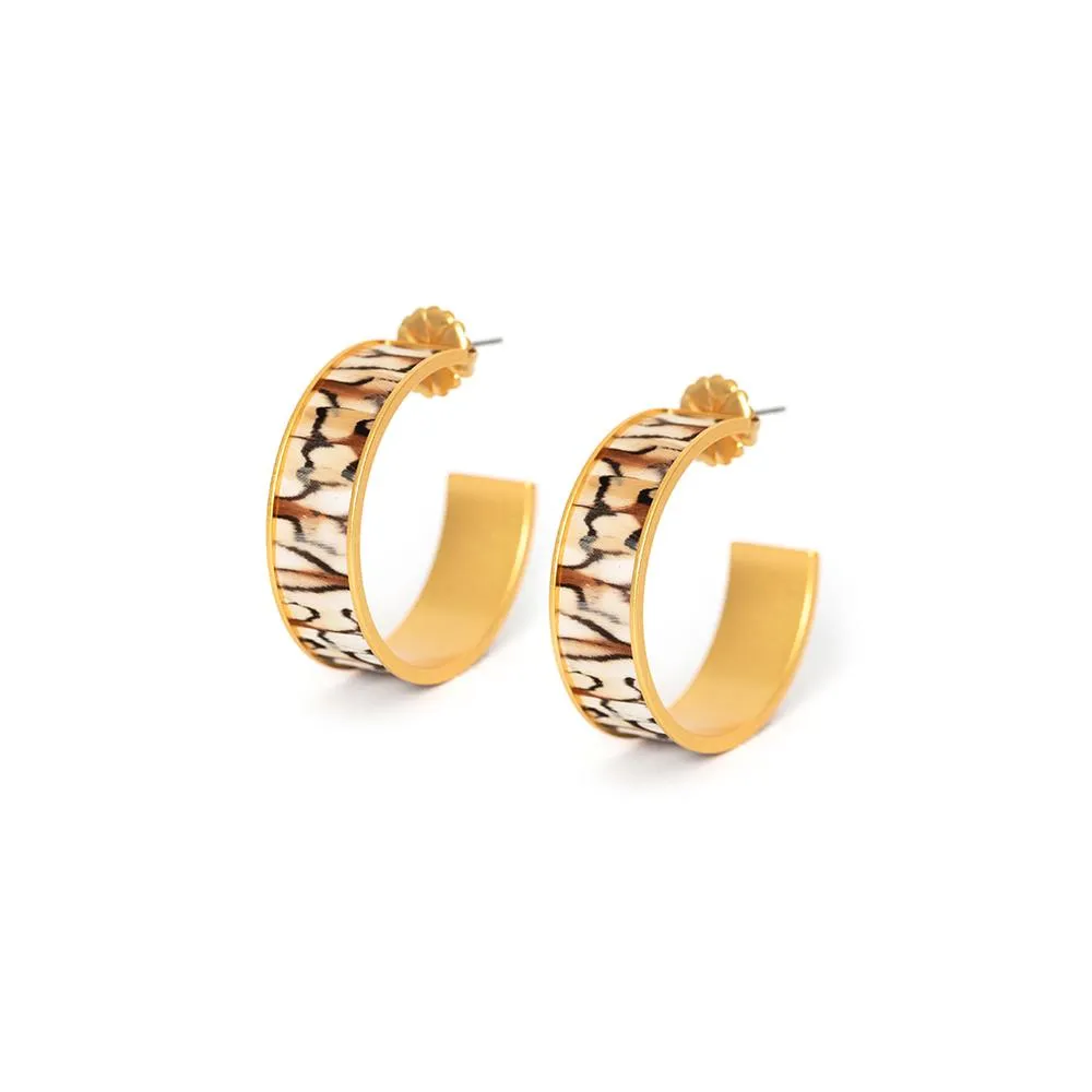 Jules Hoop Earrings