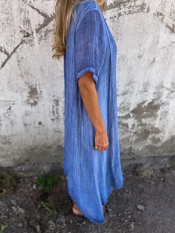 Kathy's - V-Neck Midi Summer Dress (Buy 1 Get 1 Free)