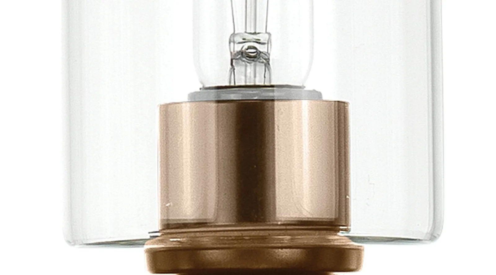 Linear 6 Light Chandelier Antique Brass