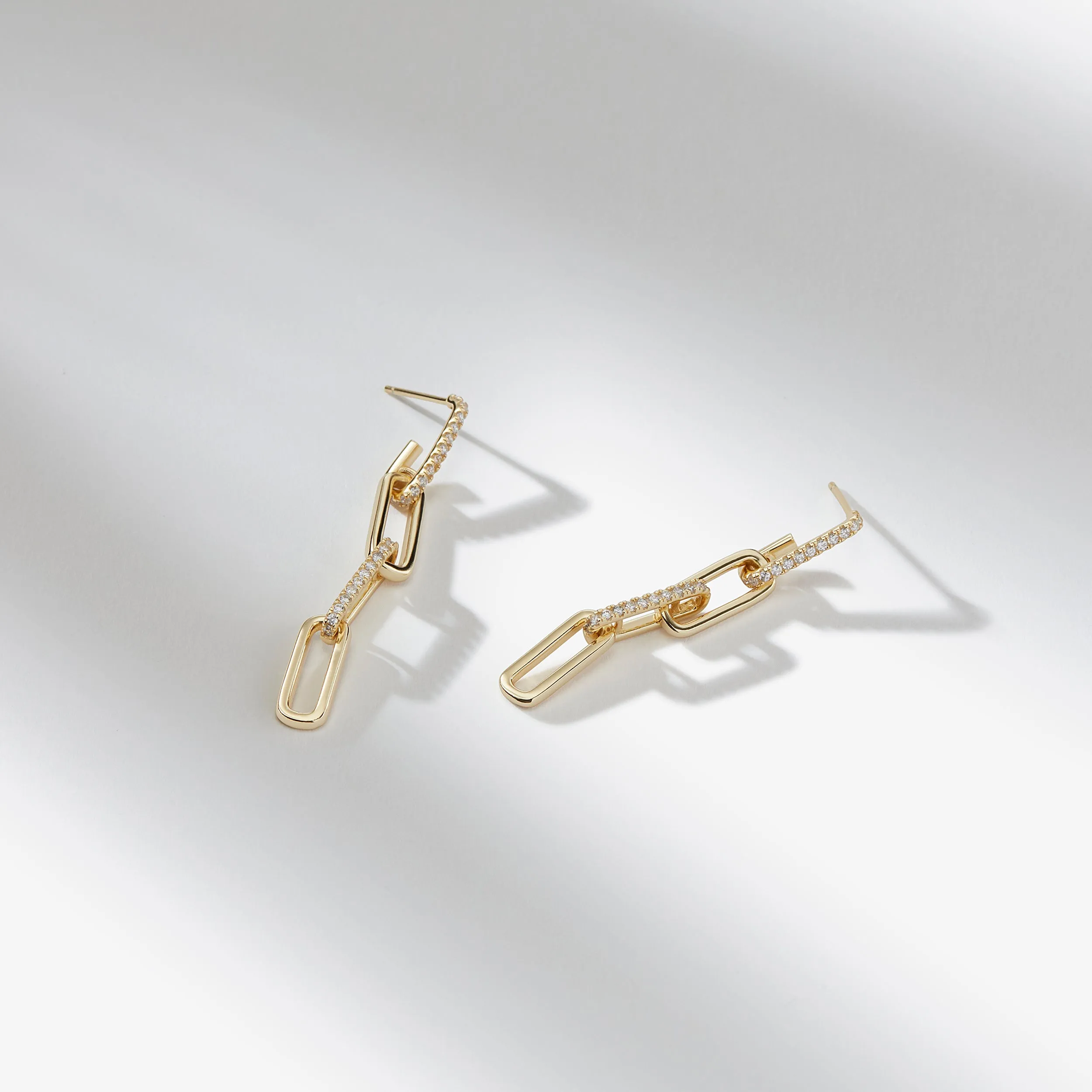 Martine Earrings :: Gold