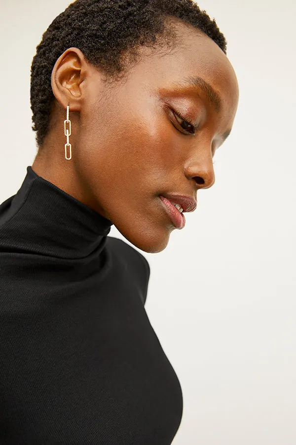 Martine Earrings :: Gold