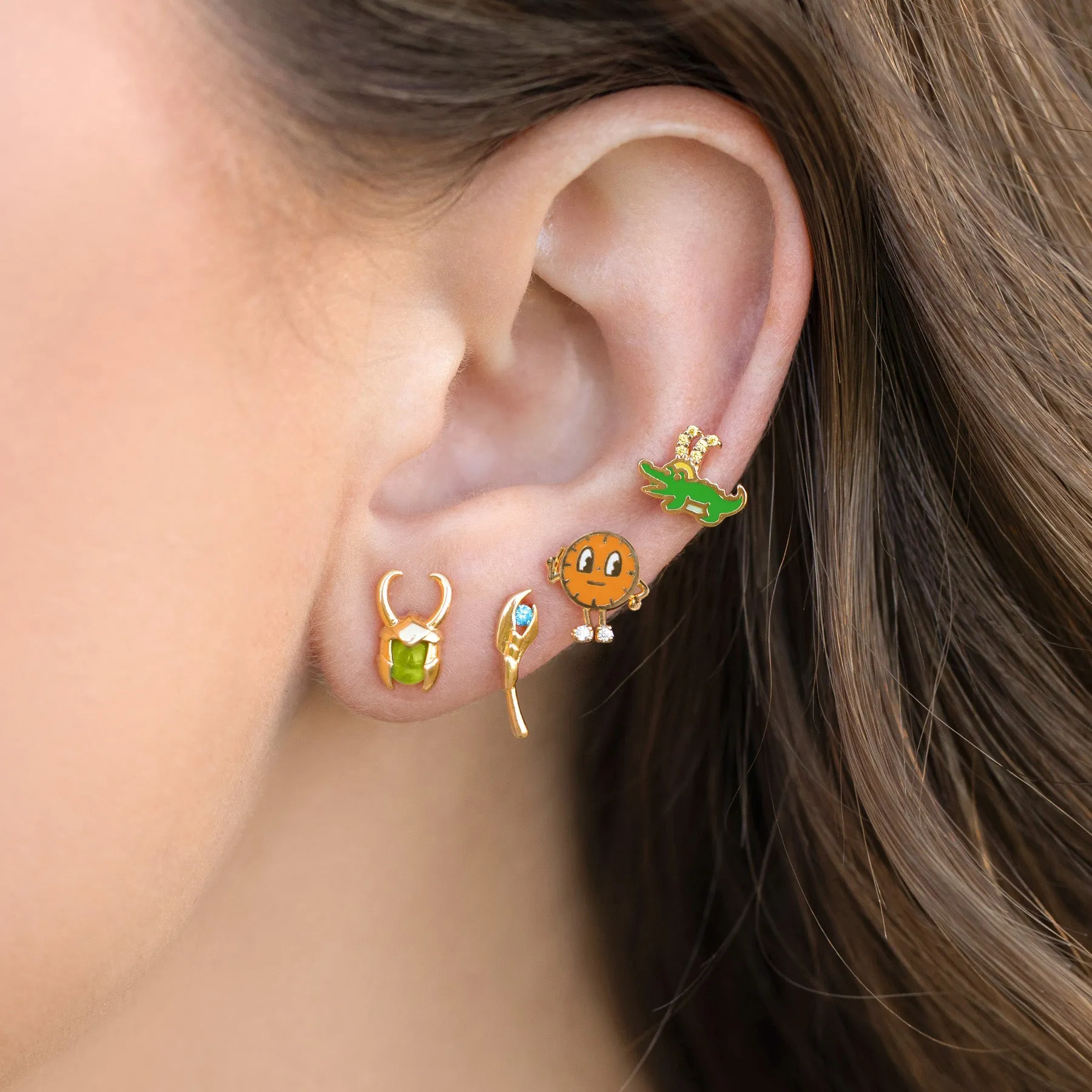 Marvel Studios Miss Minutes Earrings