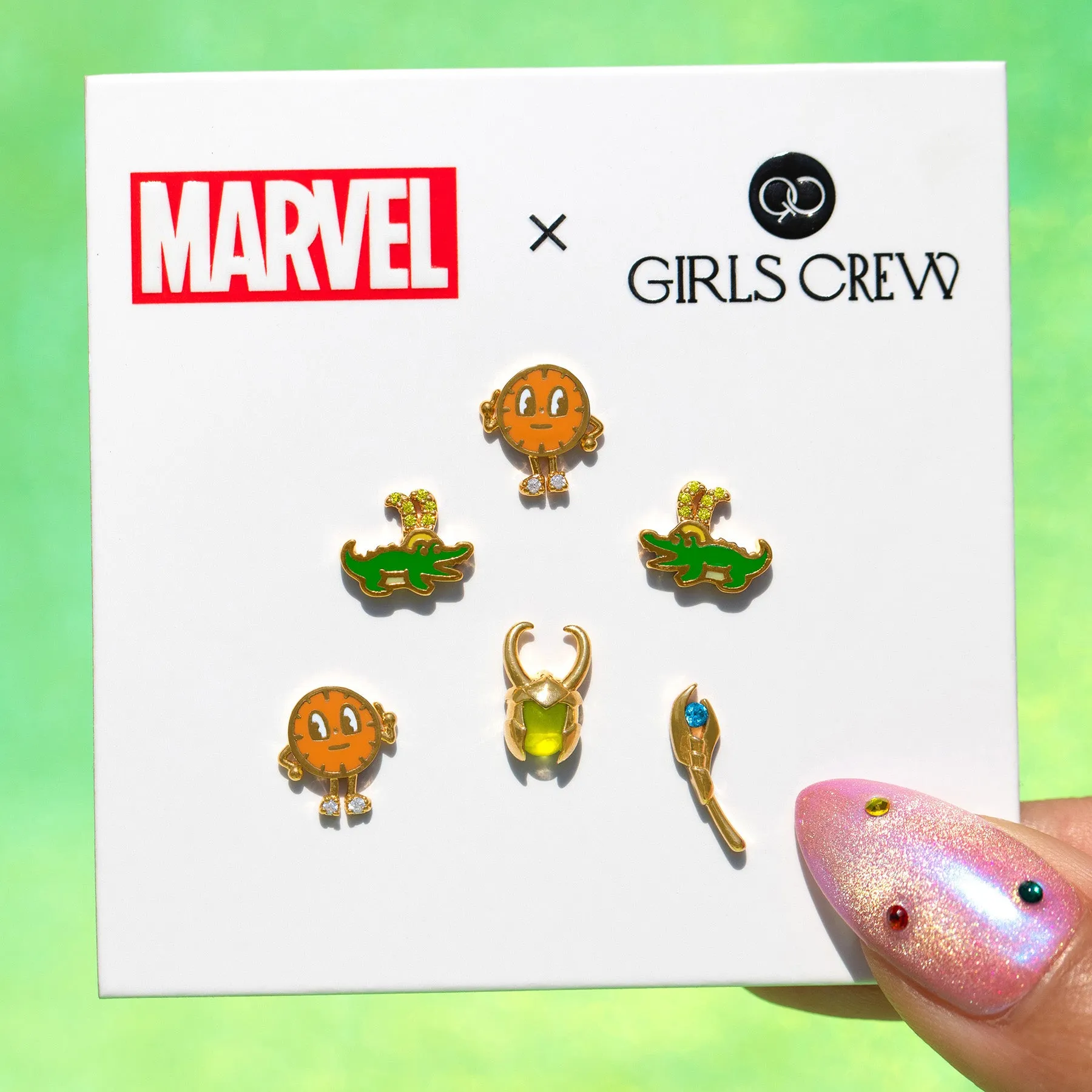 Marvel Studios Miss Minutes Earrings