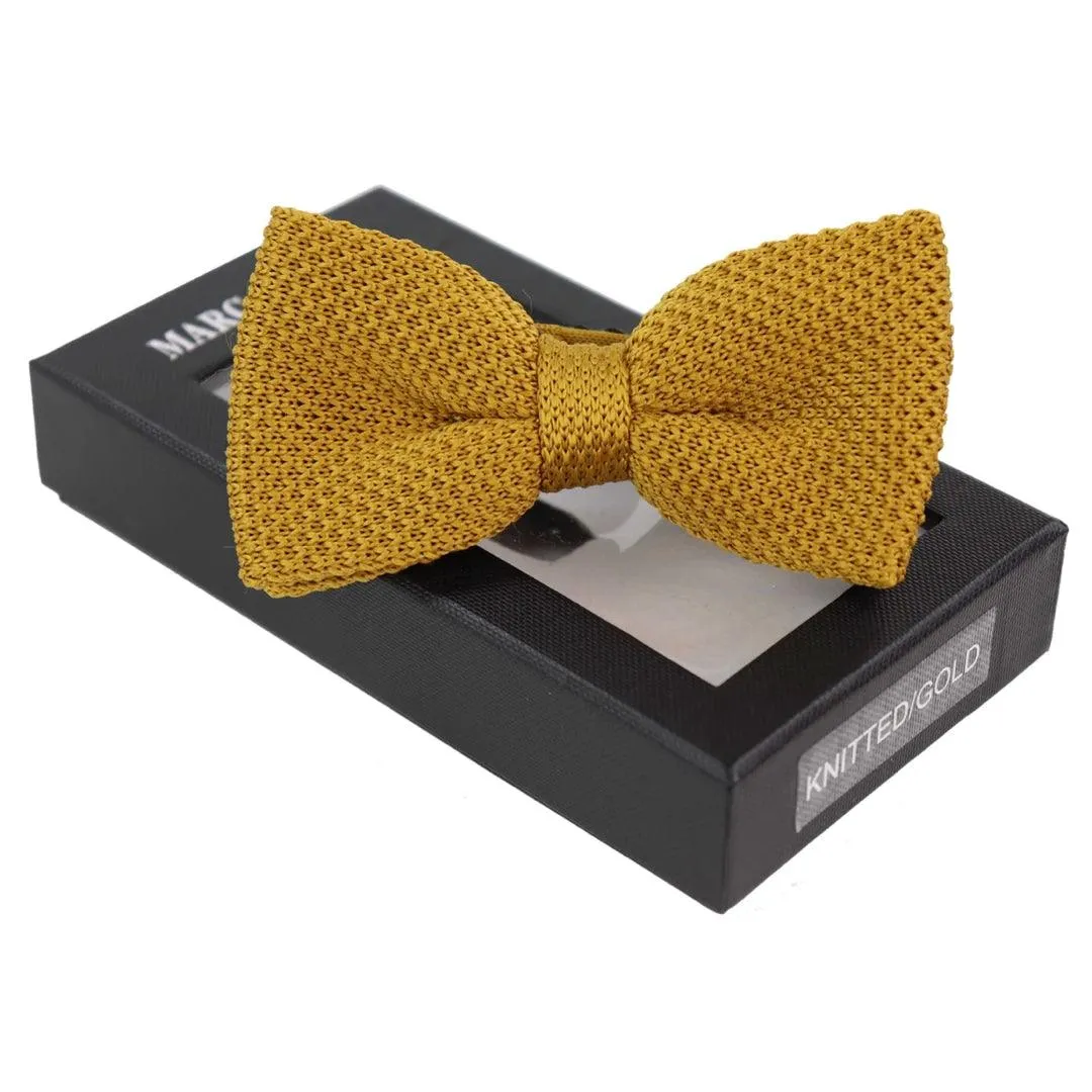 Mens Boys Womens Unisex Knitted Bow Tie Woven Vintage Classic Wedding Prom Tux
