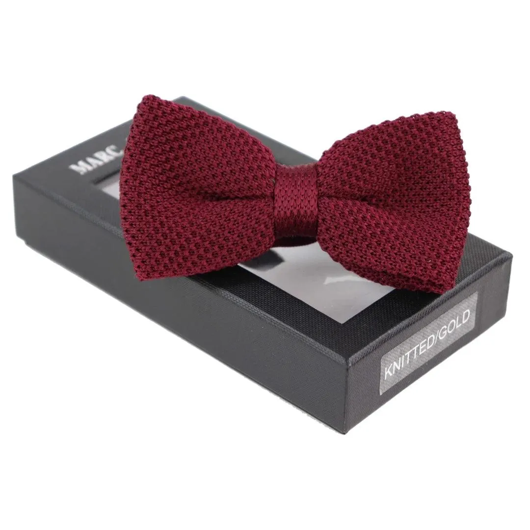 Mens Boys Womens Unisex Knitted Bow Tie Woven Vintage Classic Wedding Prom Tux