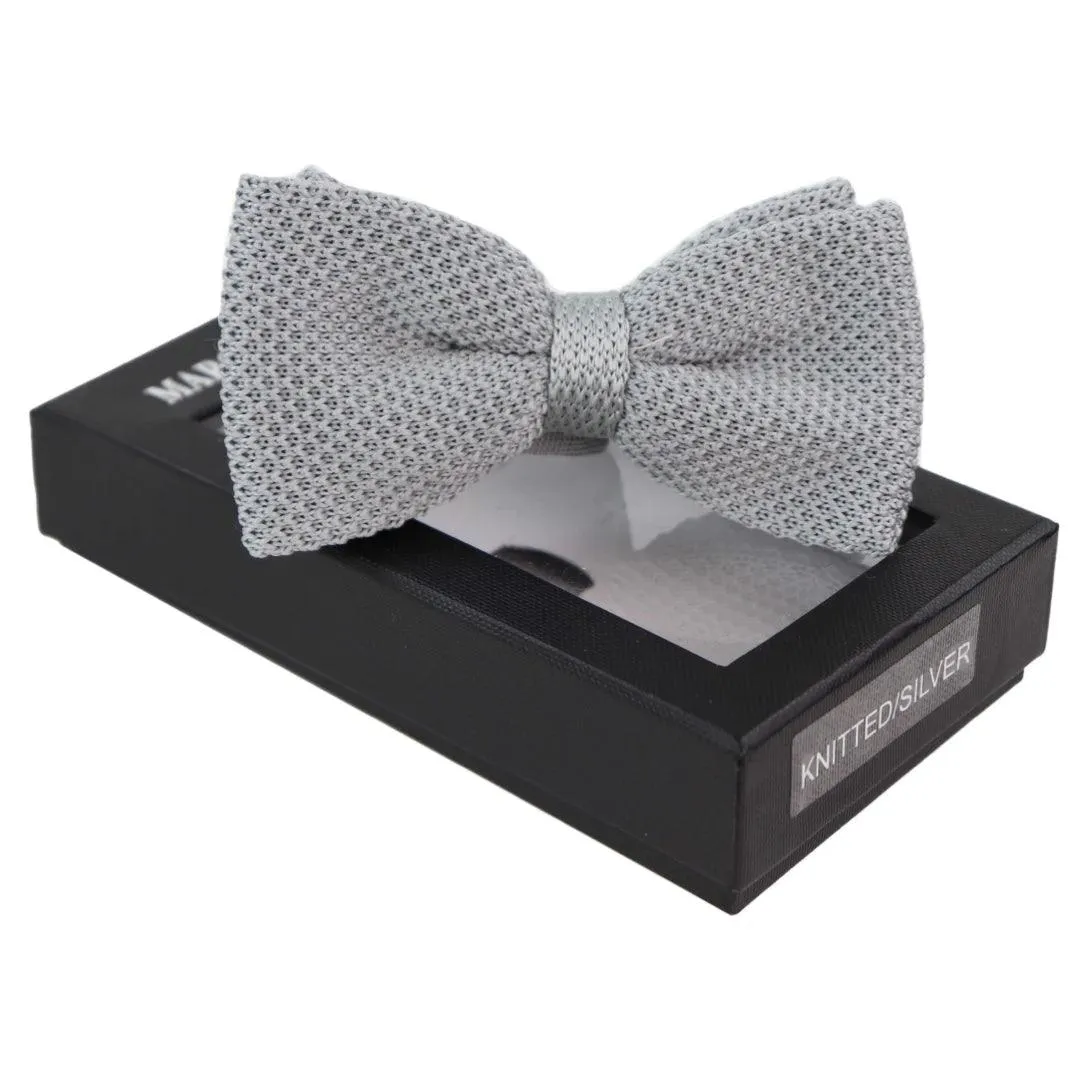 Mens Boys Womens Unisex Knitted Bow Tie Woven Vintage Classic Wedding Prom Tux