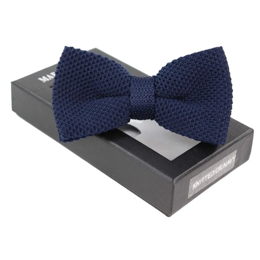 Mens Boys Womens Unisex Knitted Bow Tie Woven Vintage Classic Wedding Prom Tux