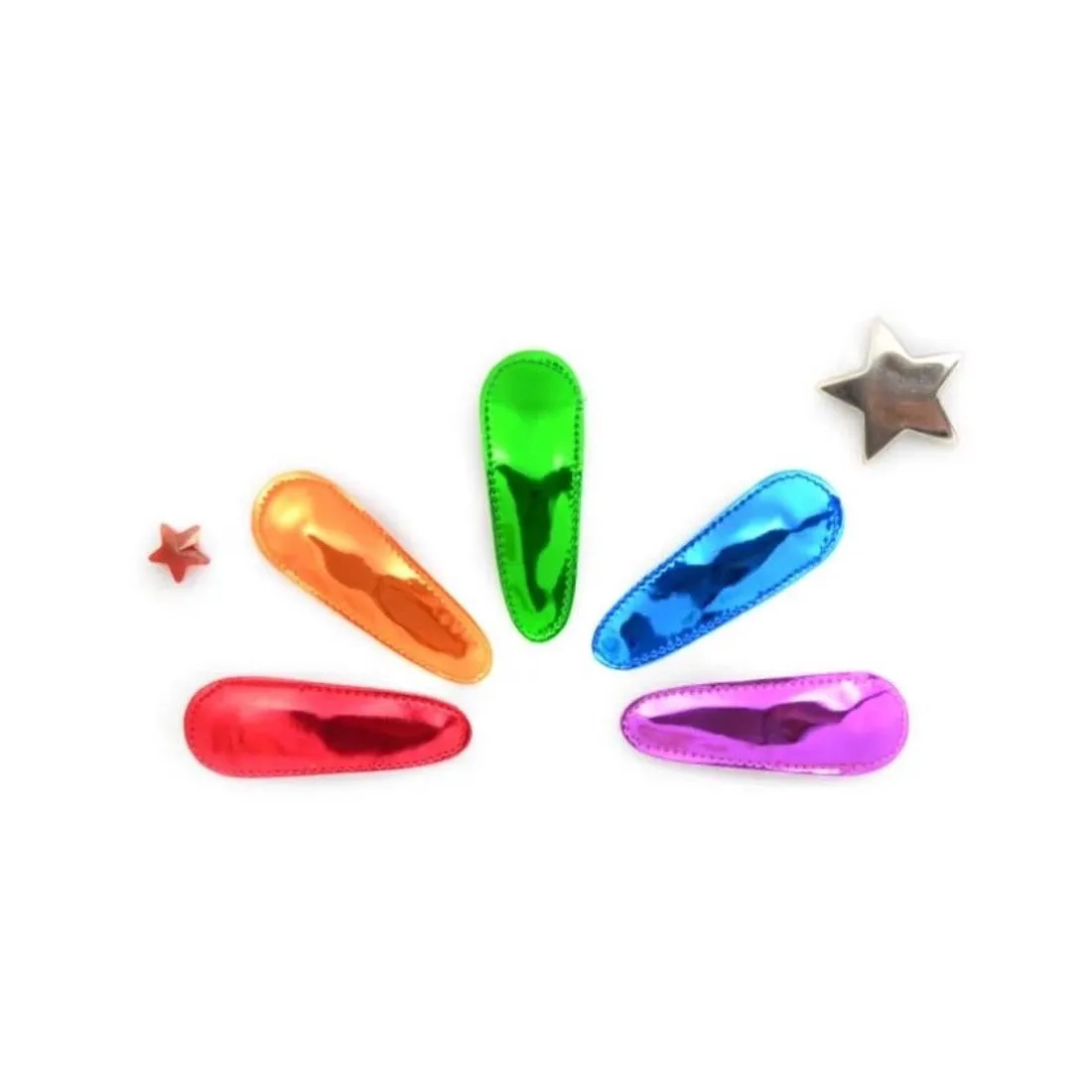 Metallic Rainbow Hair Clips by Hello Shiso