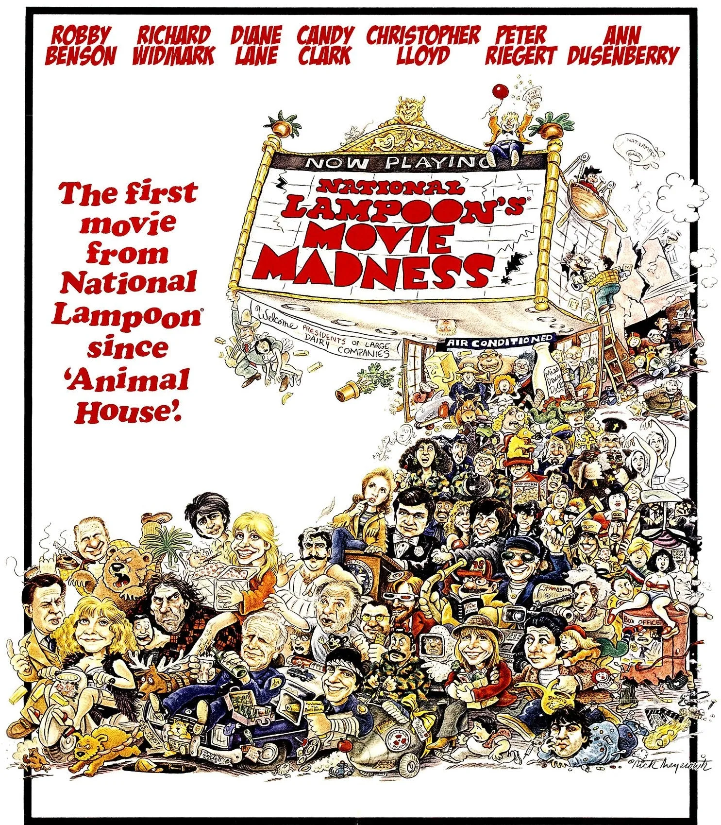 NATIONAL LAMPOON'S MOVIE MADNESS BLU-RAY