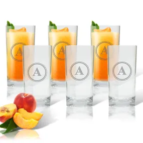 Personalized Cooler Glasses, Set of 6