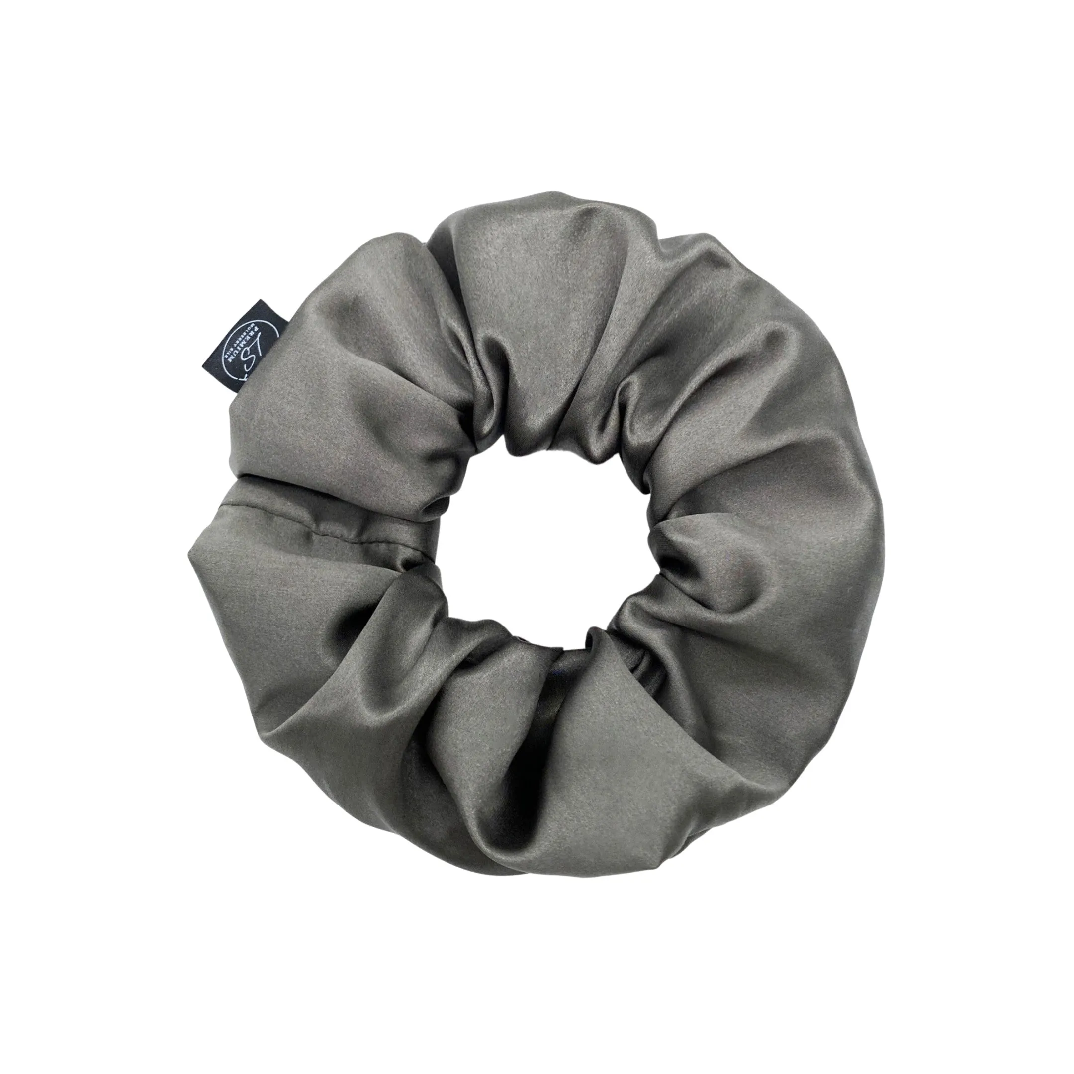 Premium Mulberry Silk Scrunchie - Raspberry - Extra Large
