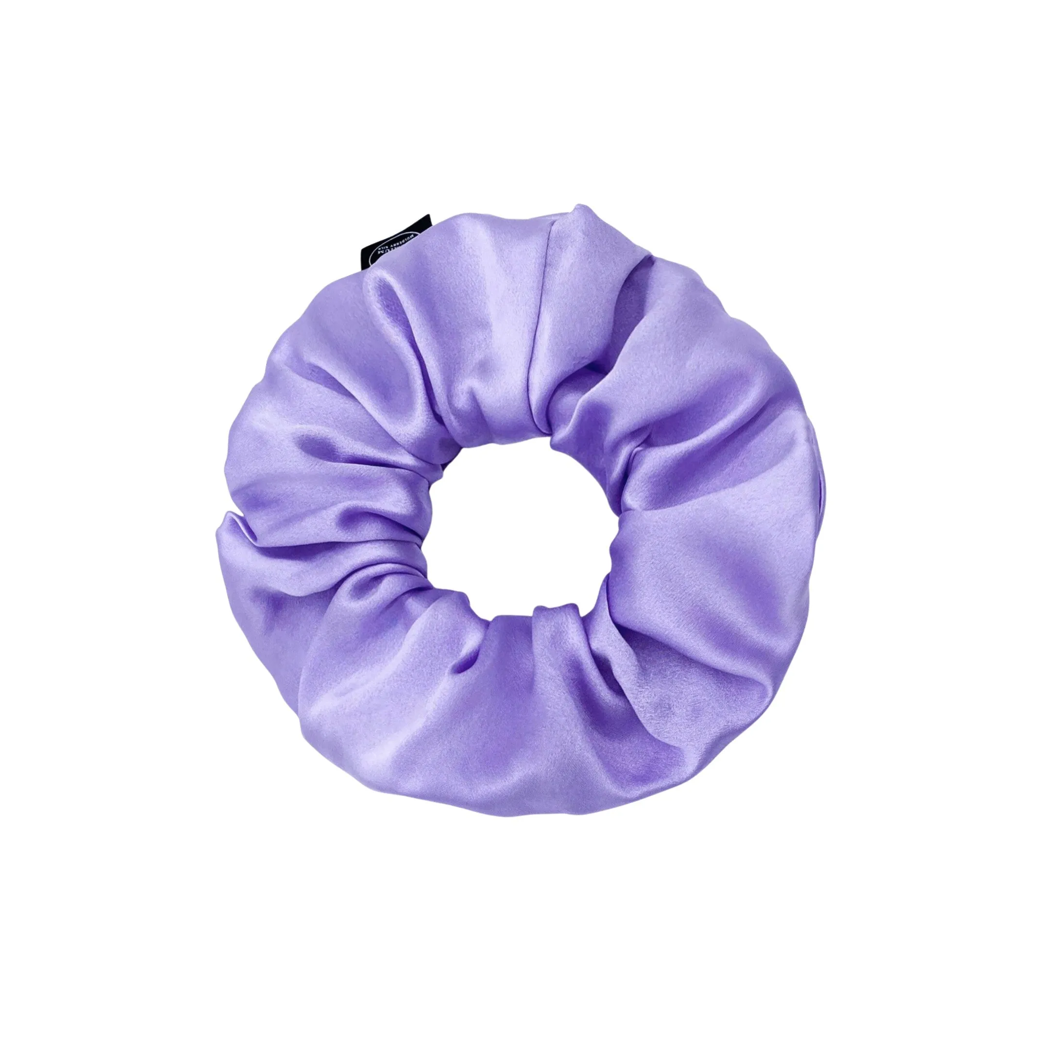Premium Mulberry Silk Scrunchie - Raspberry - Extra Large
