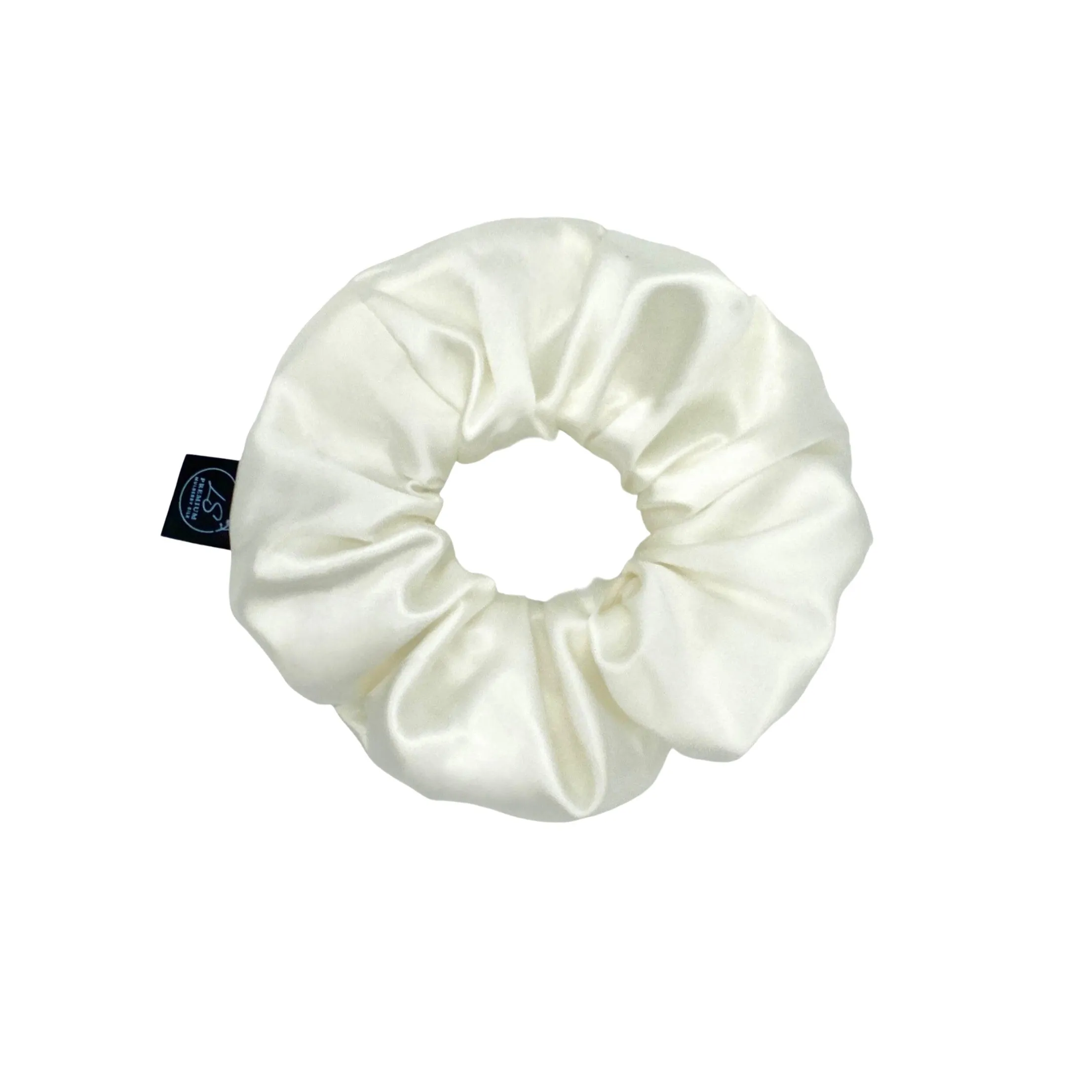 Premium Mulberry Silk Scrunchie - Raspberry - Extra Large