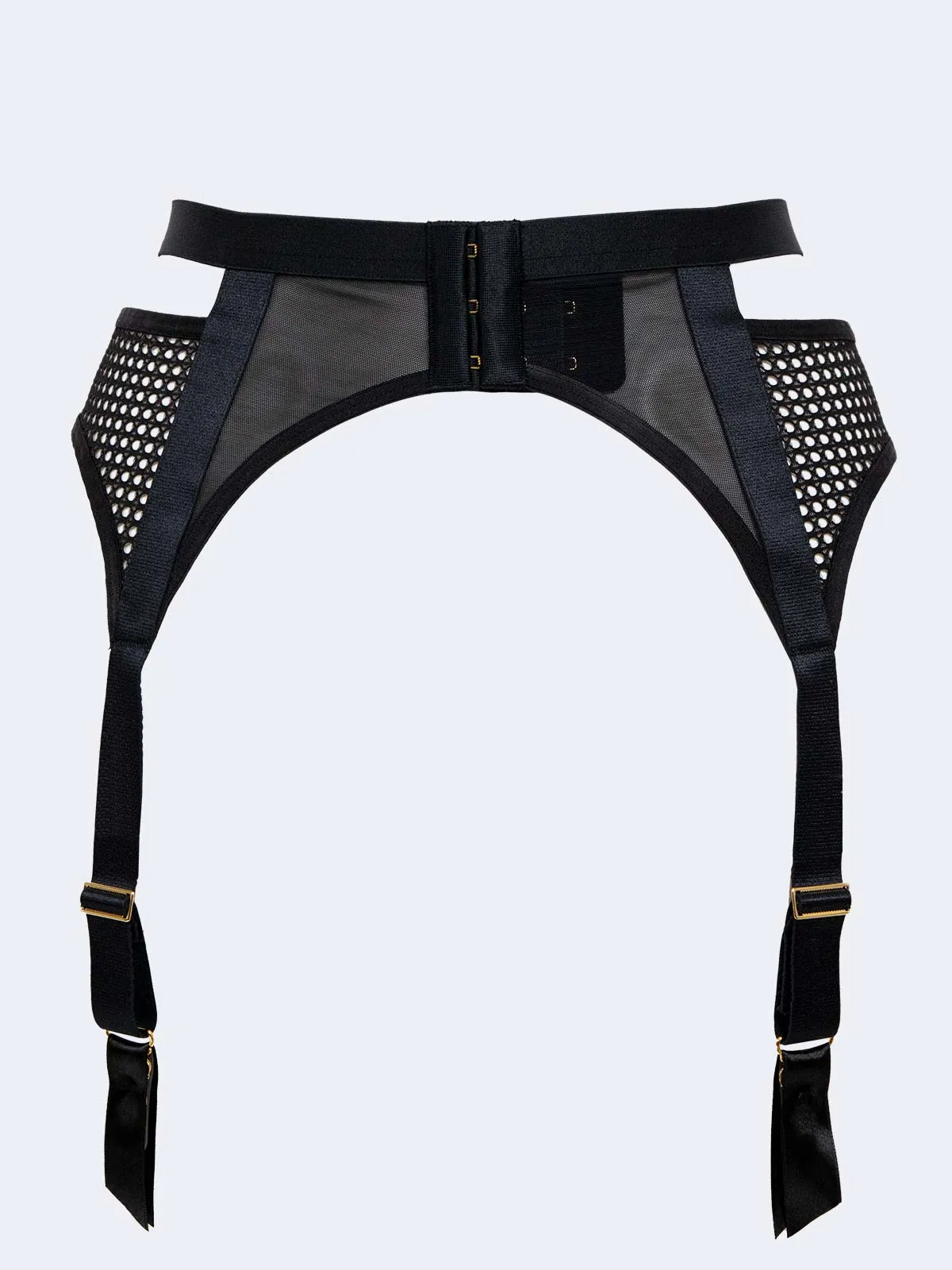 Pulse Mesh Garter Belt