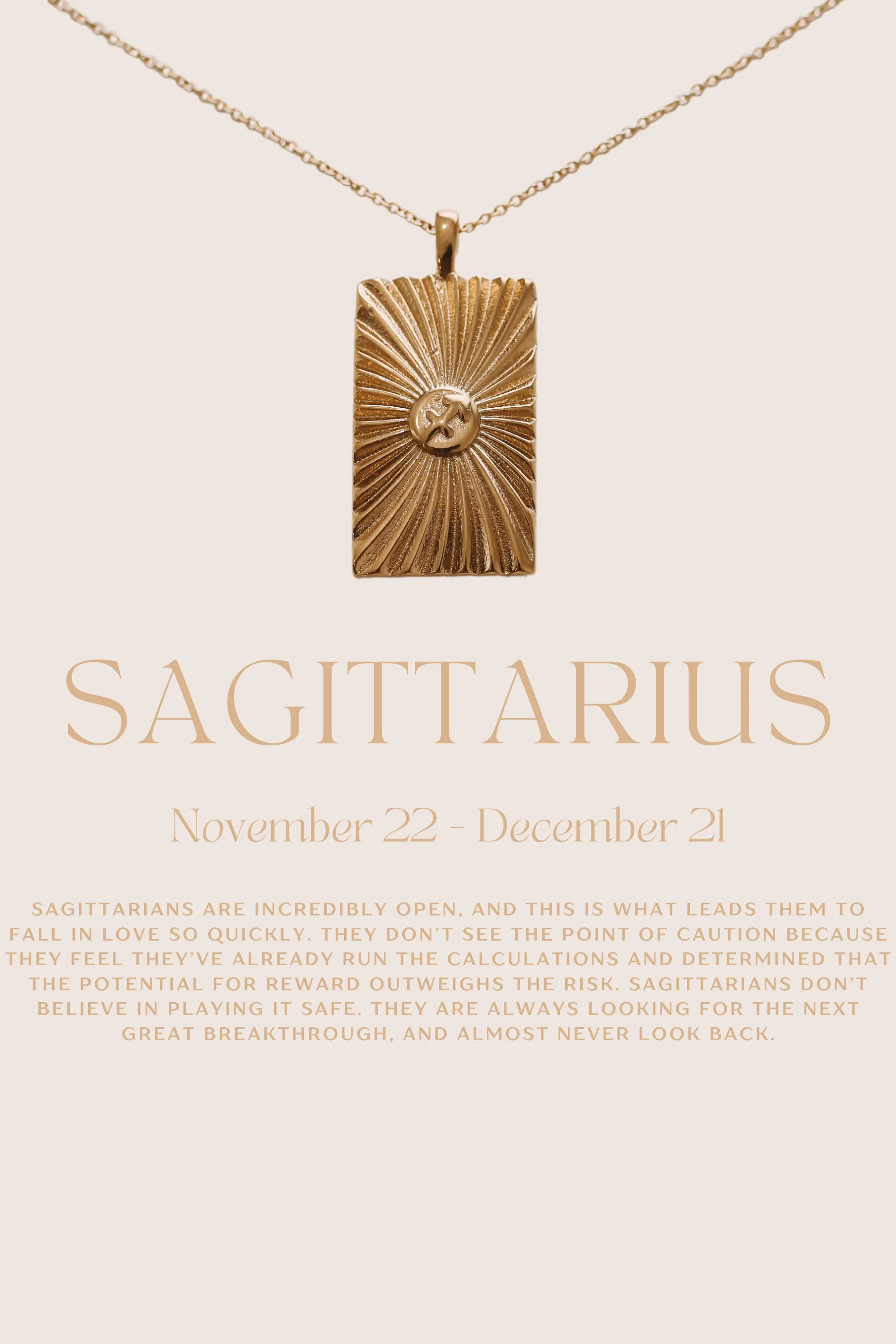 Reese - 14ct Gold or Silver Plated Zodiac Necklace