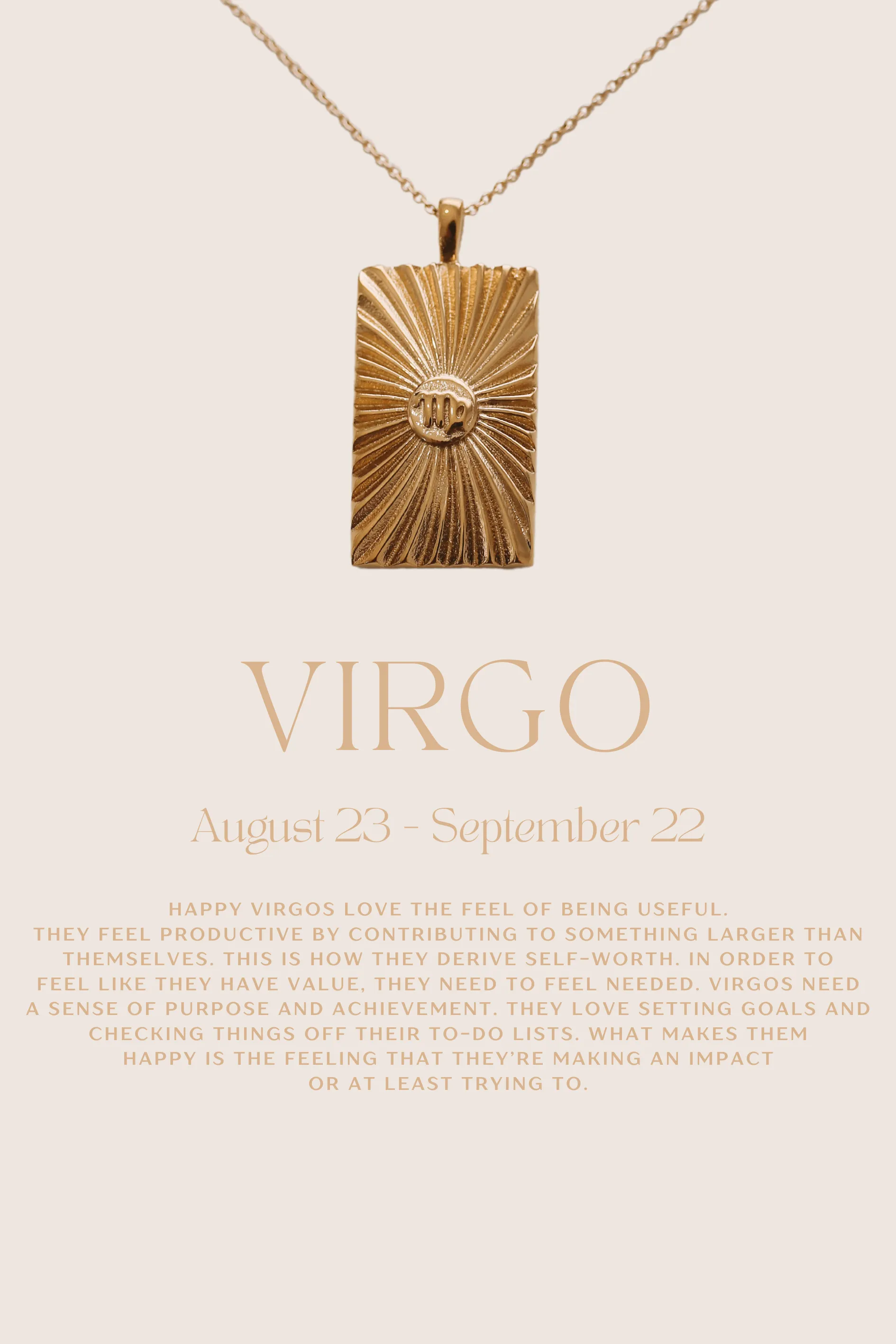 Reese - 14ct Gold or Silver Plated Zodiac Necklace