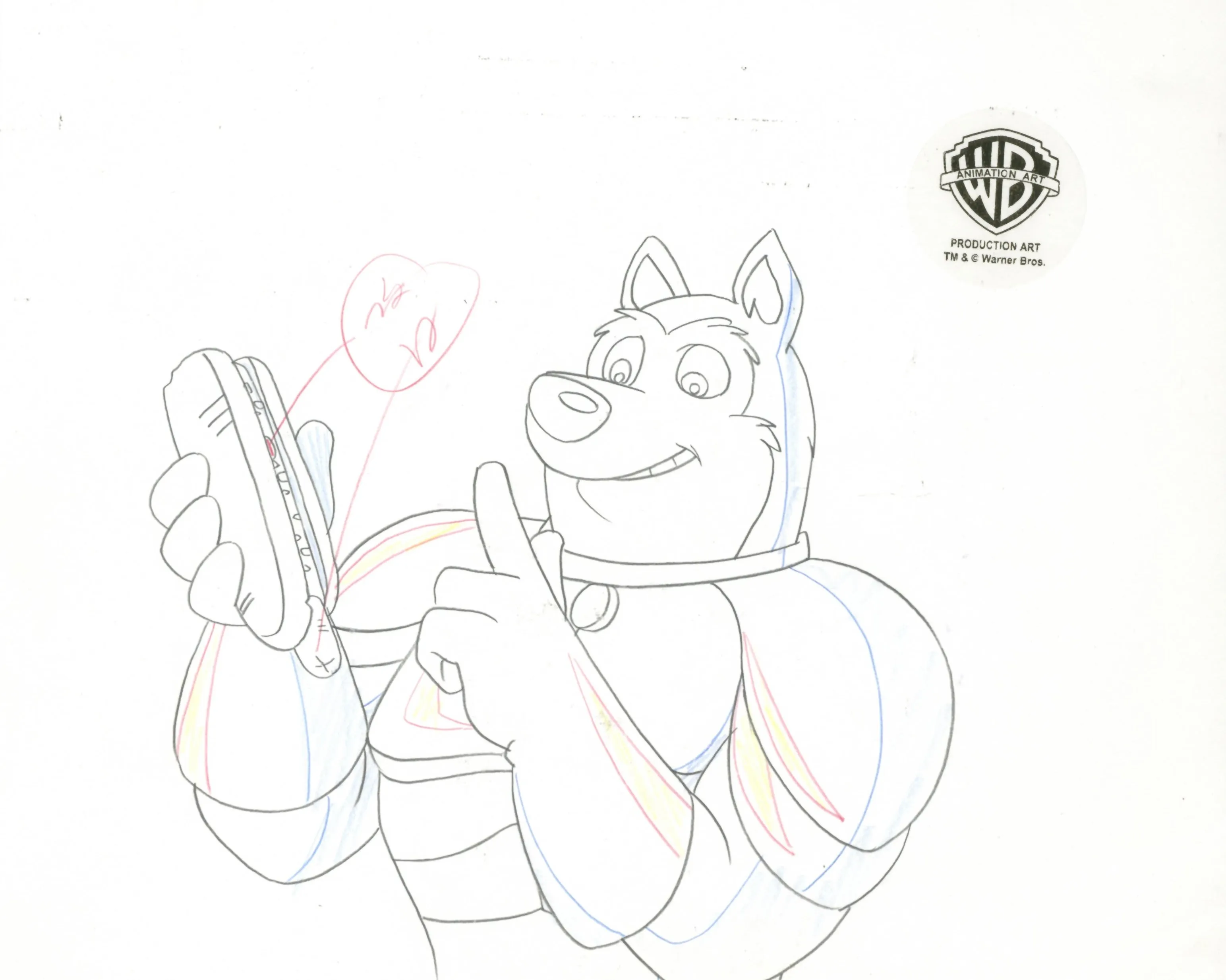 Road Rovers Original Production Drawing: Exile