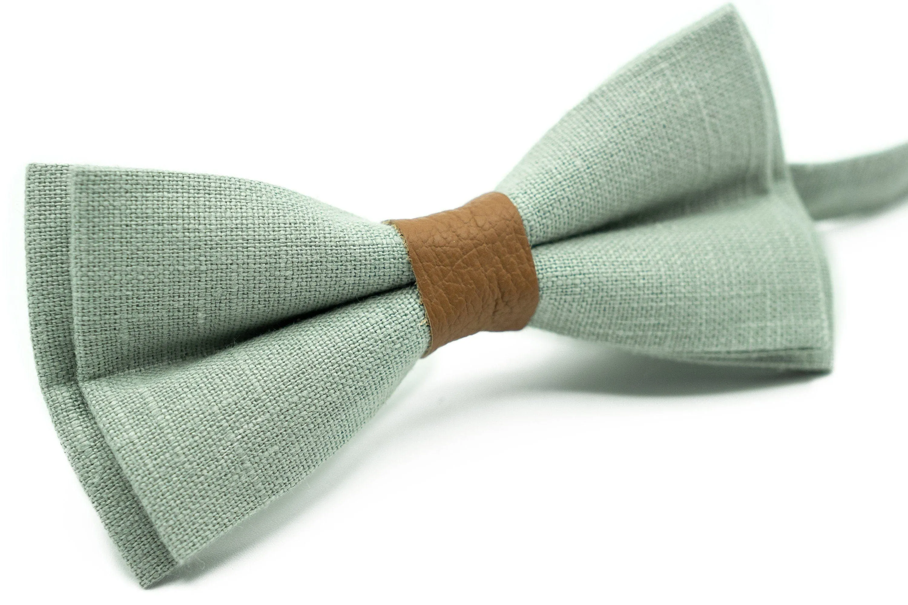 Sage Green Groom & Groomsmen Accessories: Ties, Bow Ties, Braces and Suspenders