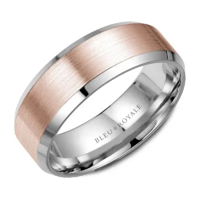 Sandpaper & High Polish Beveled Band